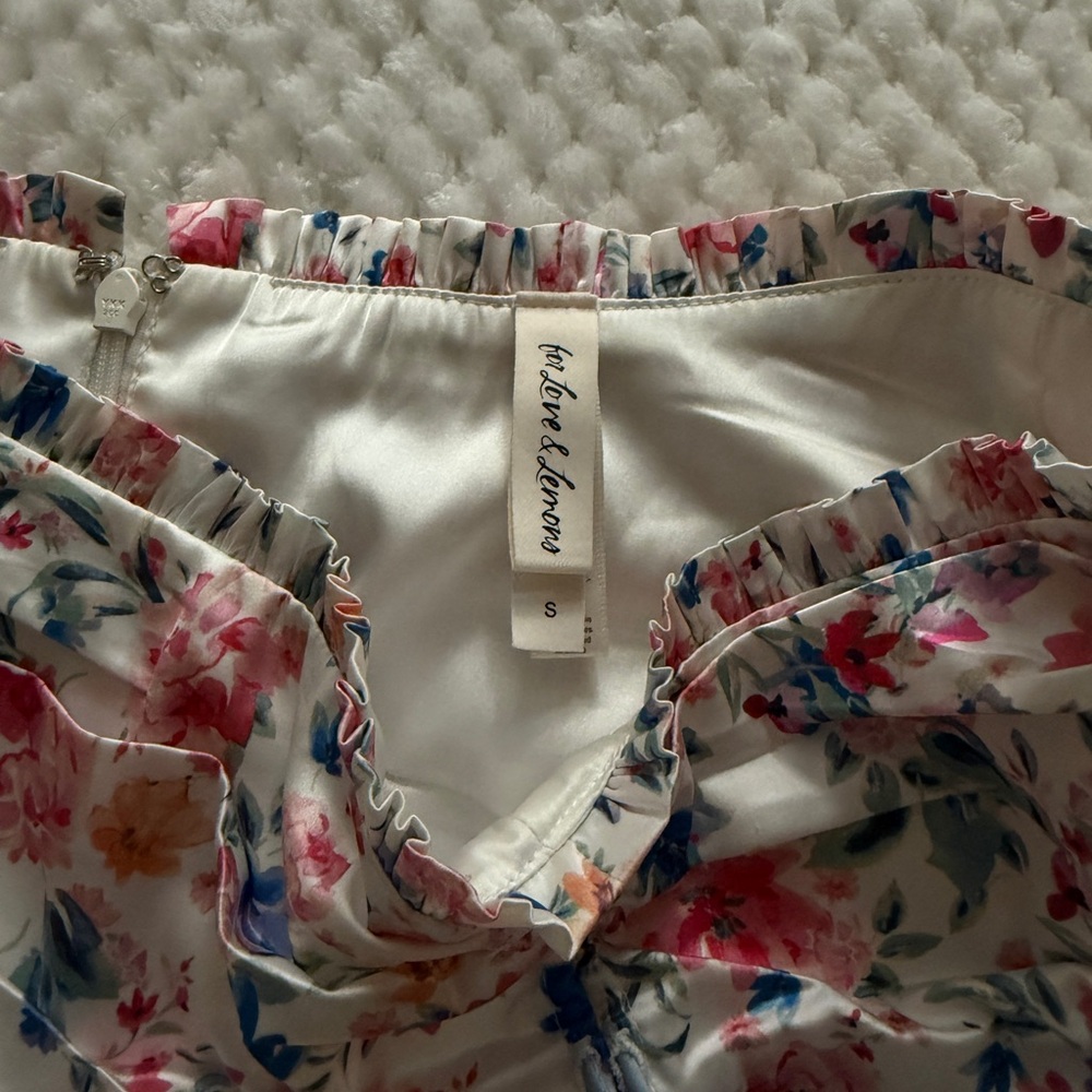 Floral Ruffle Skirt - Picture 4 of 6